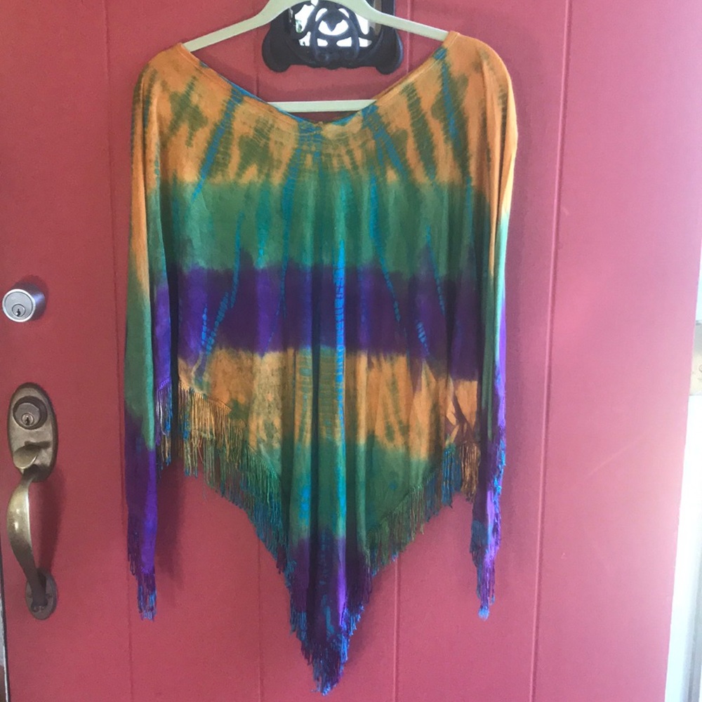 Tie dye Shawl